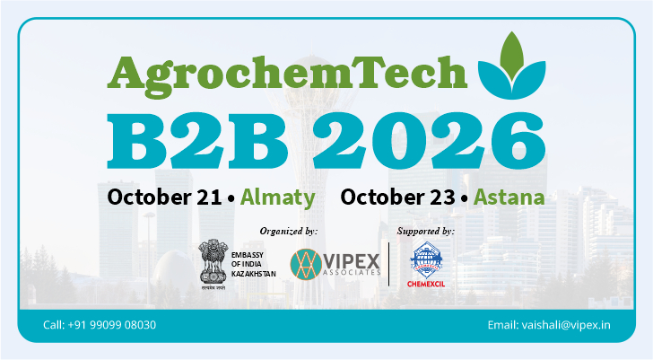 AgrochemTech B2B 2026 Kazakhstan event banner