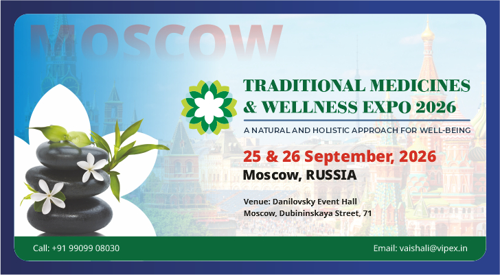 Traditional Medicines and Wellness Expo 2026 Moscow Russia event artwork